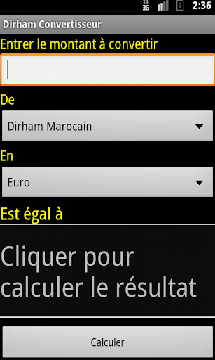 Dirham Convertisseur Maroc