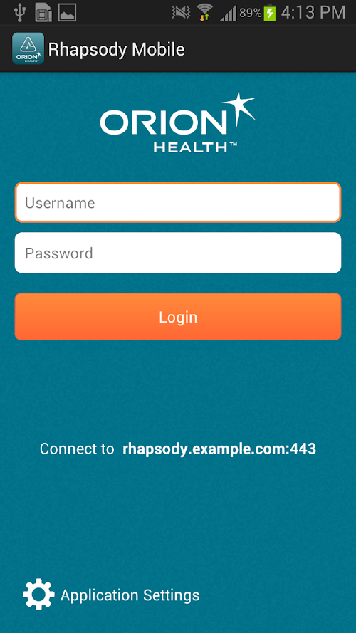 Android application Rhapsody Mobile screenshort