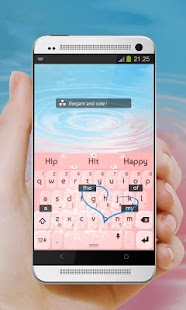 Pale Pink TouchPal Theme Screenshots 13