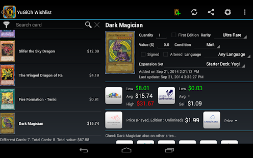Download Wishlist for YuGiOh! Pro APK  Download Android 