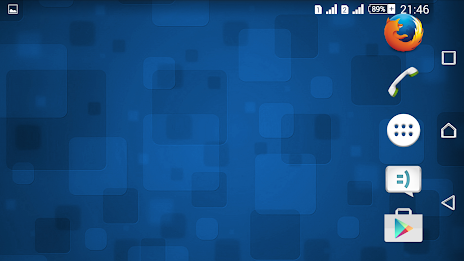 Texture Blue Xperien Theme poster 9