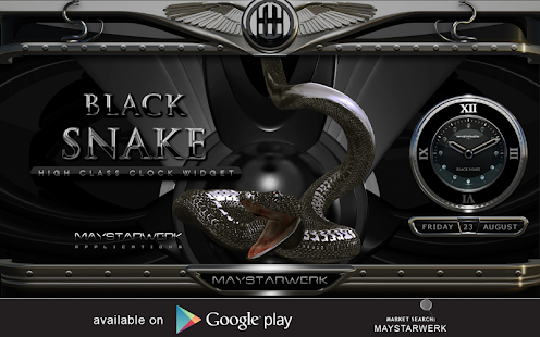 NEXT black snake theme HD - screenshot thumbnail