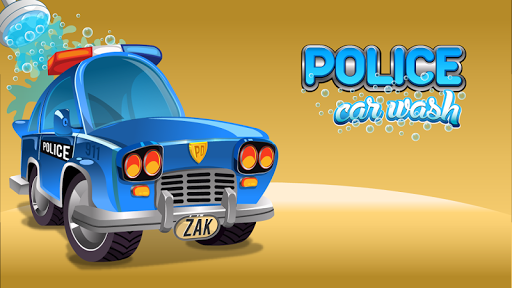 【免費休閒App】police car wash games for boys-APP點子