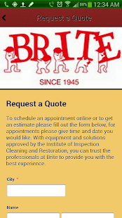 Free Download Brite Carpet Cleaners APK for Android