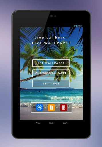 【免費個人化App】Tropical Beach Live Wallpaper-APP點子