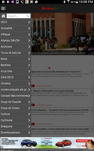 【免費新聞App】Burkina24-APP點子