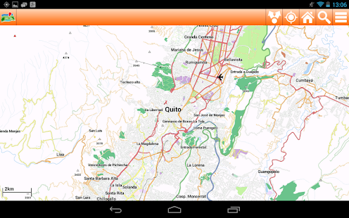 Ecuador Offline mappa Map Screenshots 0