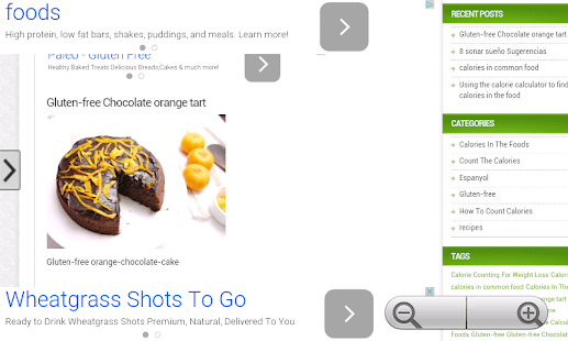 Gluten free recipes Screenshots 1