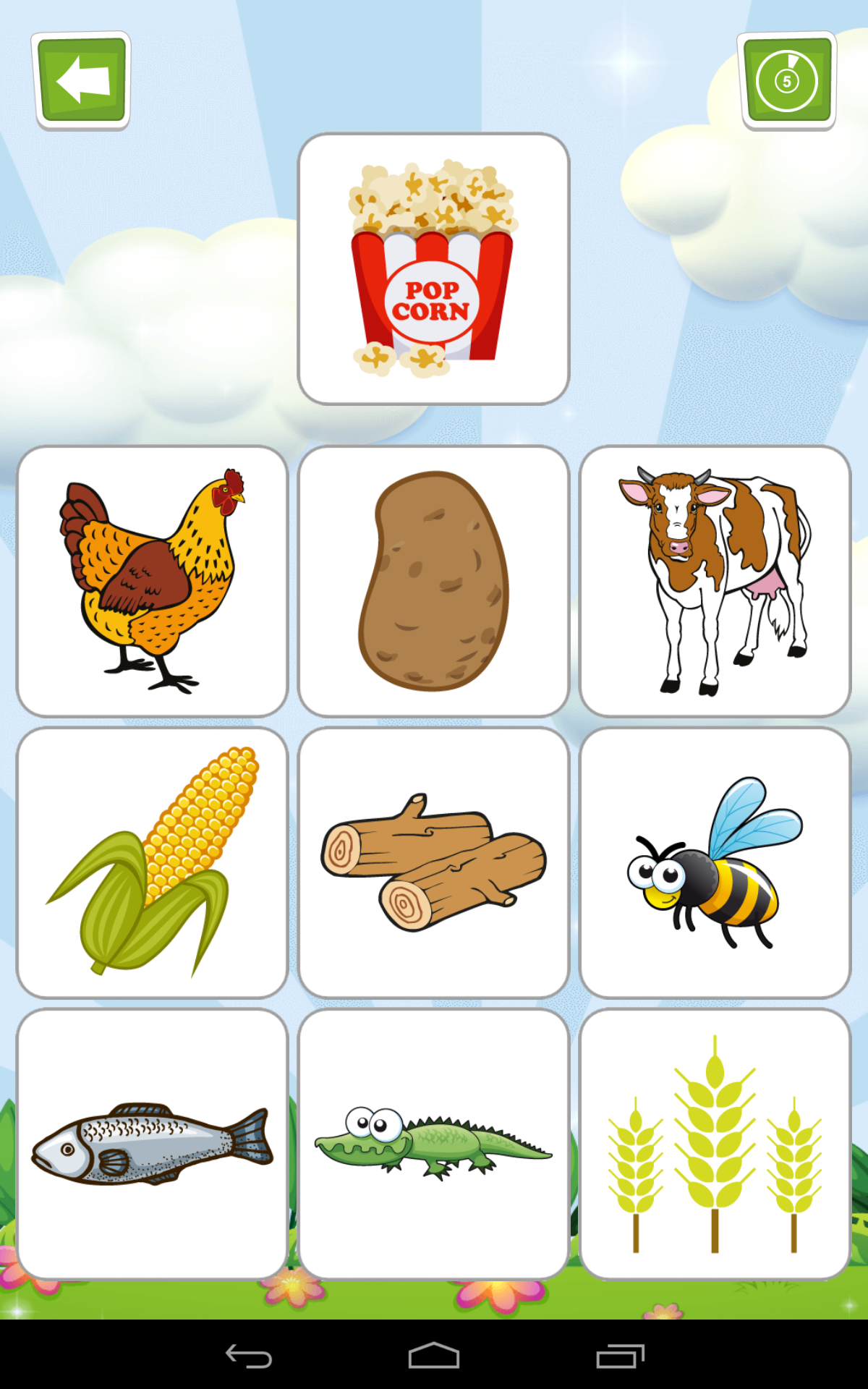 Android application Preschool Adventures 3: Learning Games for Kids screenshort
