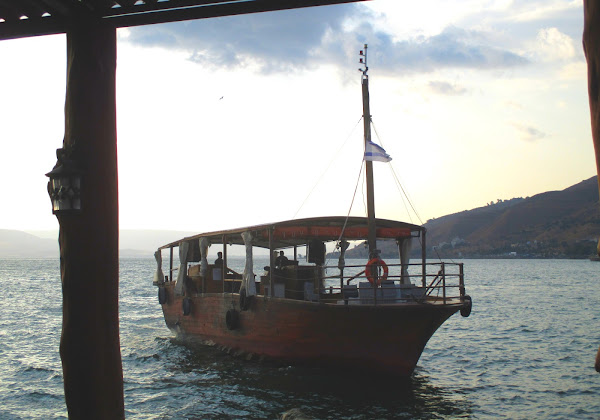 Wooden Boat on the Sea of Galilee
