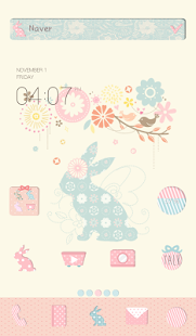 How to mod Flower rabbit Dodol Theme patch 4.1 apk for android