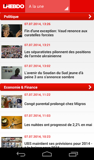 【免費新聞App】L'Hebdo-APP點子