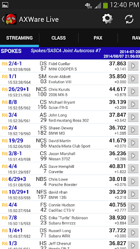 AXWare Live Timing