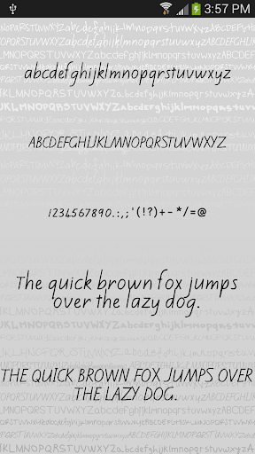 【免費個人化App】Hand2 fonts for FlipFont® free-APP點子