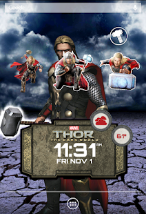 Thor Le Monde des Ténèbres LWP - screenshot thumbnail
