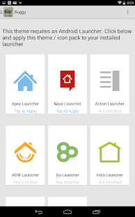 Ruggy - Icon Pack - screenshot thumbnail