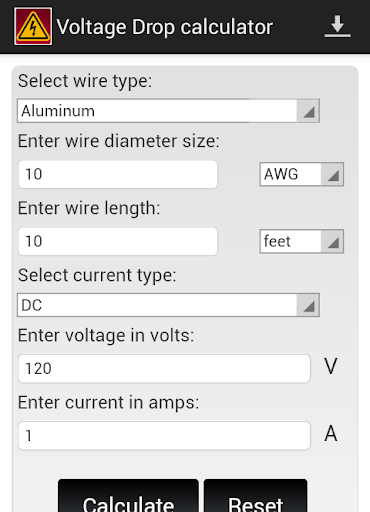 【免費教育App】Voltage Drop Calculator Free-APP點子