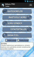 biSoru Bilgi Yarışması APK 스크린샷 이미지 #1