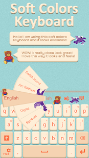 Free Download Soft Colors Keyboard Theme APK for Android