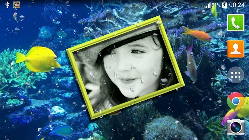 My Photo Under Water LWP ☆ Screen 2