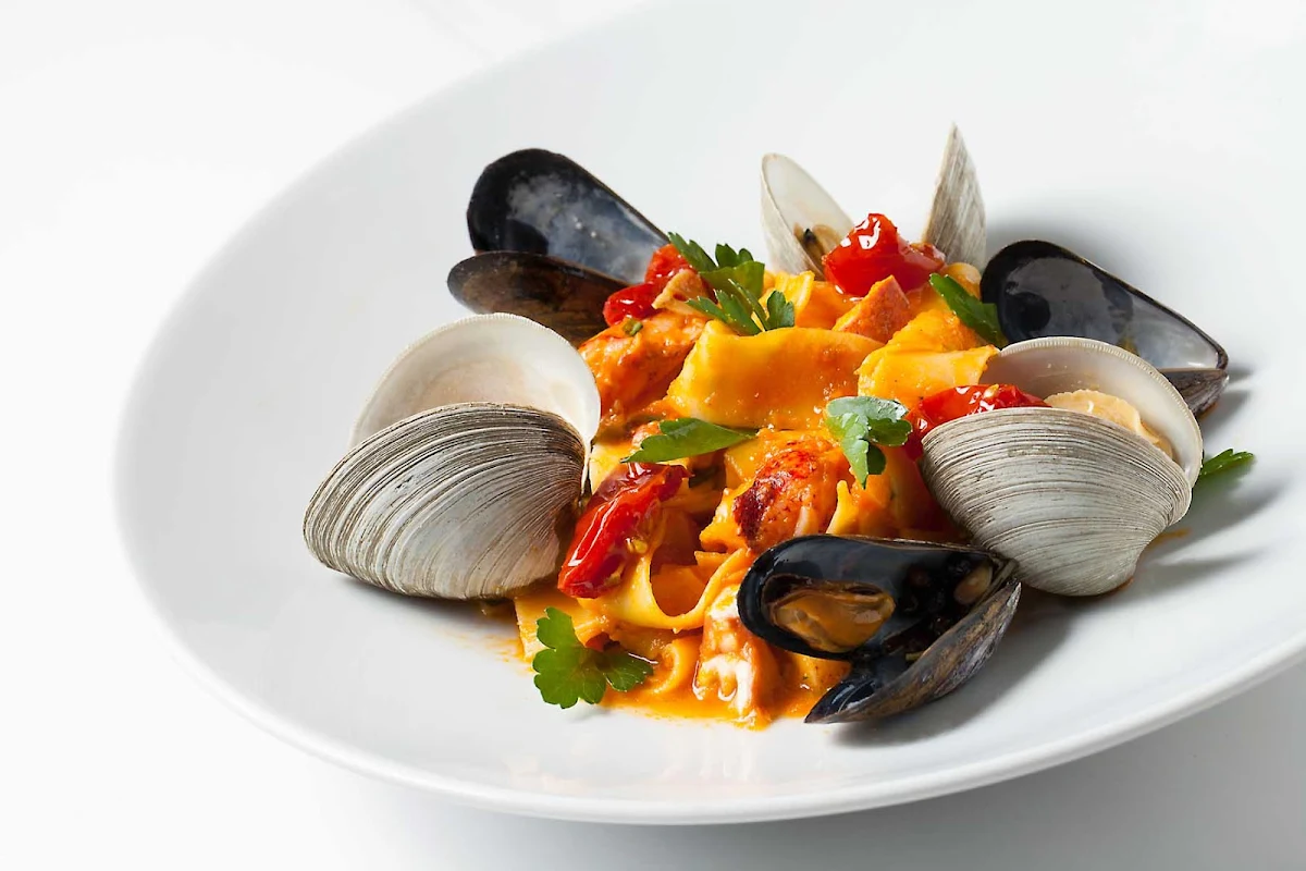 2013_Mar22-A_SPE_CelebrityCruises_8348 - A dish prepared in Celebrity Cruises's Main Restaurant.