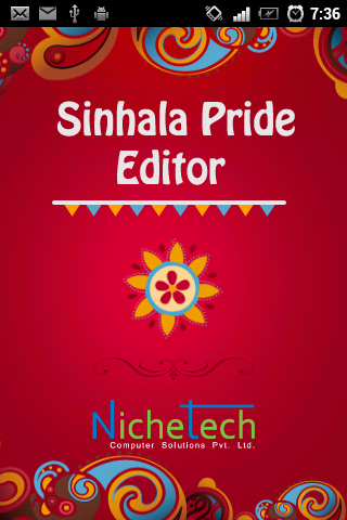 Sinhala Editor Sinhalese Pride
