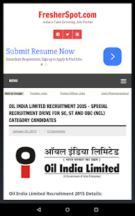 How to download Fresherspot.com - Jobs Portal patch 1.0.1 apk for pc