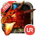 UR 3D Dragon Cave Live Theme icon
