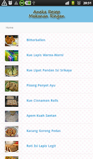 Download Resep Makanan Ringan Cemilan APK