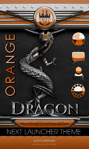 NEXT theme dragon orange