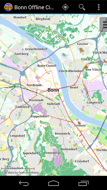 Bonn Offline Stadtplan – Apps bei Google Play