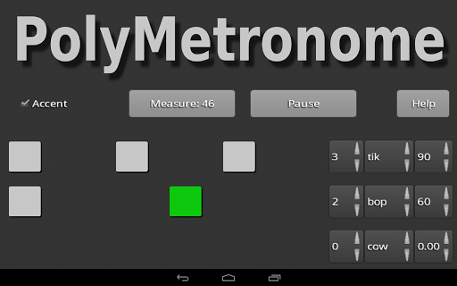 Polyrhythm Grid Metronome