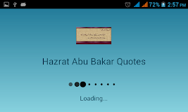 Farmanay Hazrat Abu Bakar(R.A)