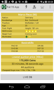 Free Download FUT 15 Ultimate Team App APK