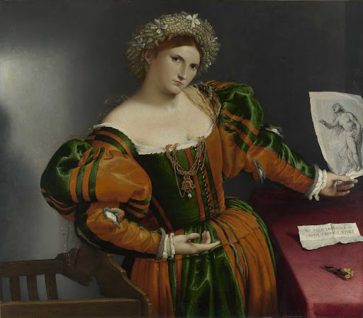 Portrait of a Woman inspired by Lucretia