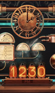 Mechanica clock live wallpaper(圖1)-速報App