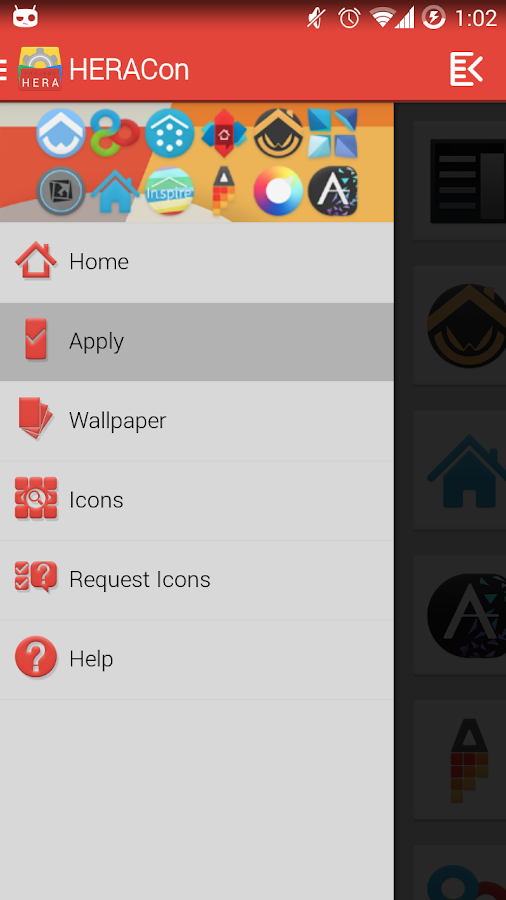 Project Hera Launcher Theme - screenshot