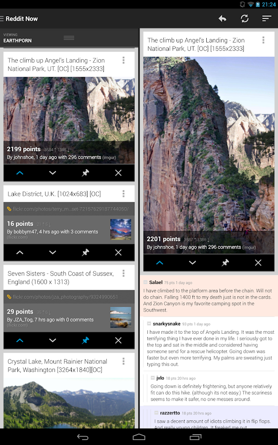 Reddit Now screenshot