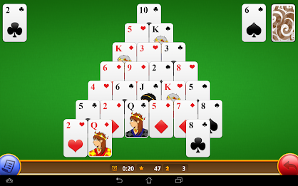 Classic Pyramid Solitaire Free poster 2