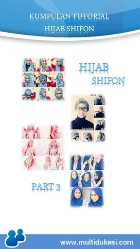 Tutorial Hijab Shiffon 3