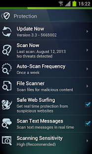 AVG Antivirus PRO pour Android - screenshot thumbnail