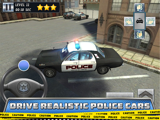 【免費賽車遊戲App】Police Parking Grand Theft Car-APP點子