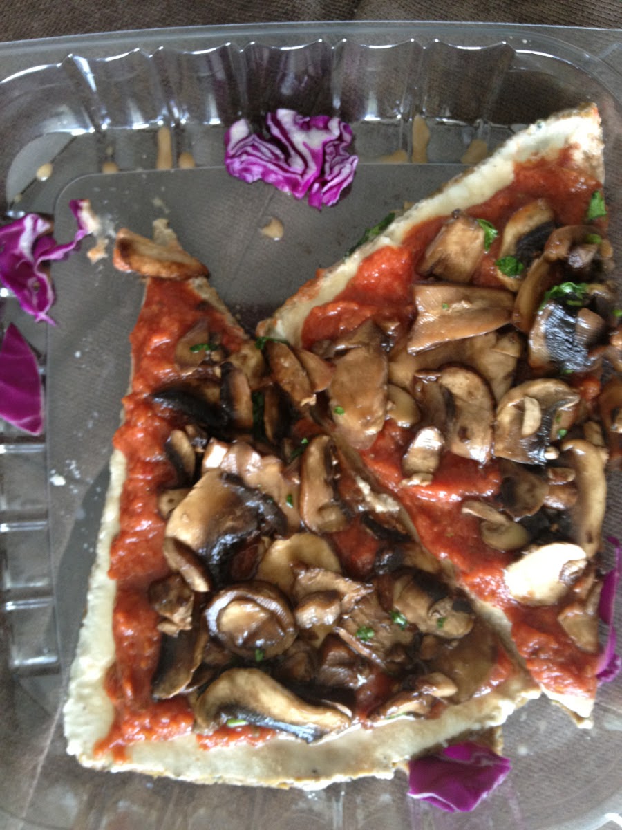 Vegan and GF pizza