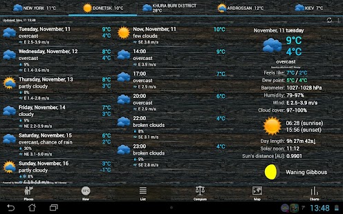 Weather ACE screenshot for Android