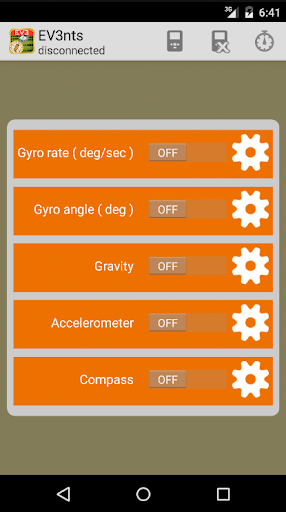 EV3nts - EV3 Sensors