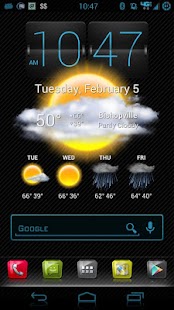 Free Download BigDX Slick Launcher Theme APK for PC