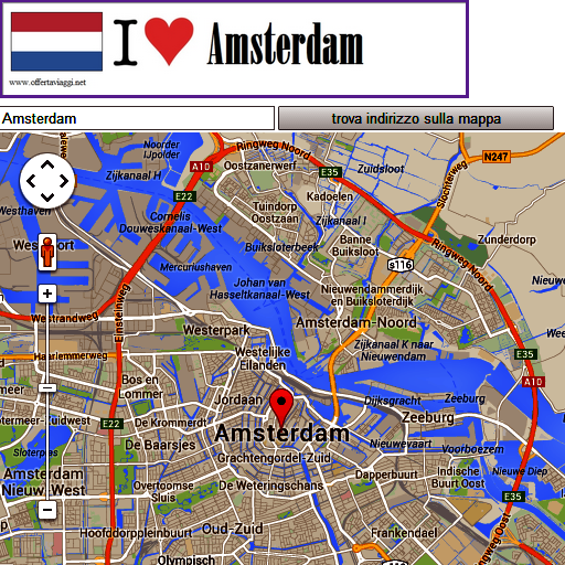 Amsterdam map