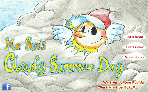 Mr. Sun's Cloudy Summer Day