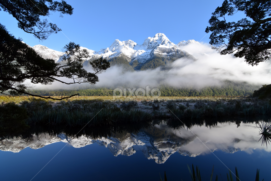 Mirror Lake by Timothy Carney - Landscapes Waterscapes