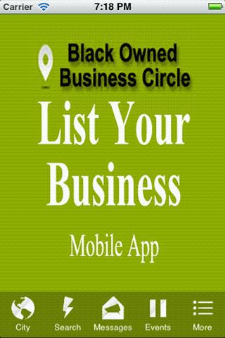 Black Owned Business Circle BO